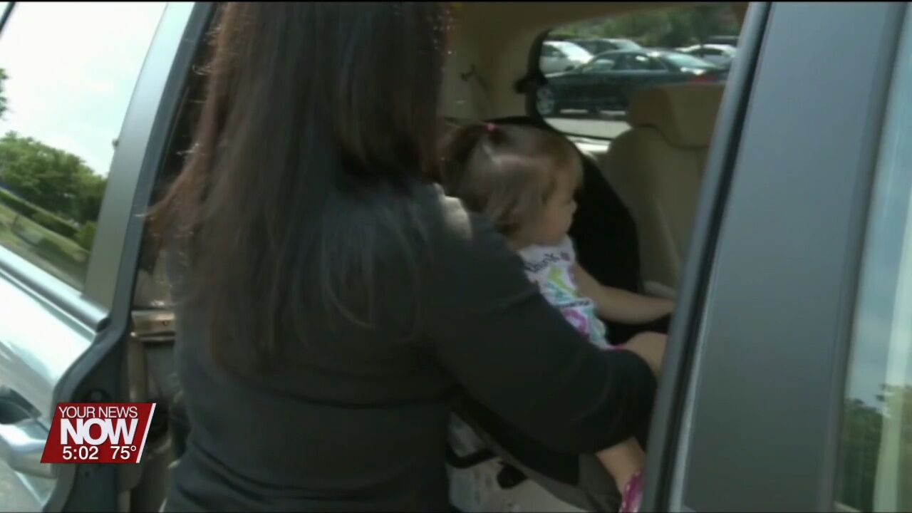 Allen County organizations advocate seatbelt use at "Click It or Ticket" campaign kickoff event